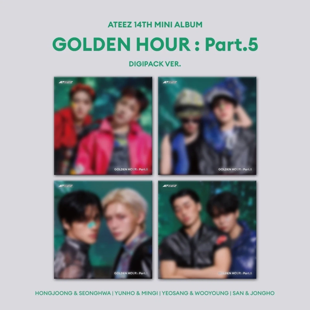Альбом ATEEZ - Golden Hour : Part.5 [Digipack Unit ver.]