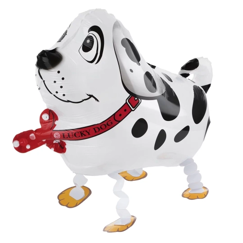 Ходячая Фигура, Собака Далматинец, 1 шт. Шар 3D (24''/61 см)