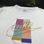 Белый лонгслив Nike