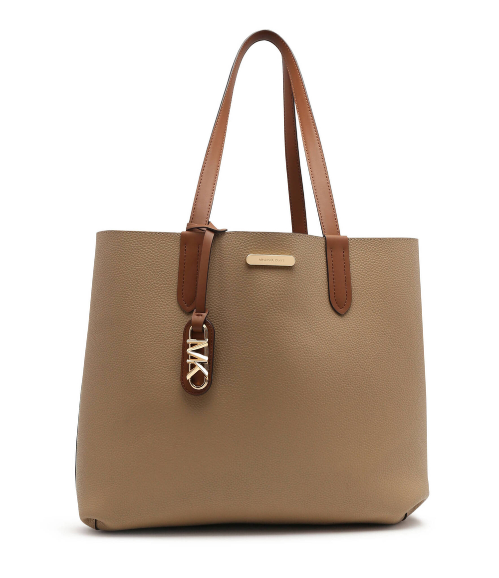 Кожаный шопер двухсторонний + поясная сумка Eliza Michael Kors - коричневый(30F3GZAT4T)