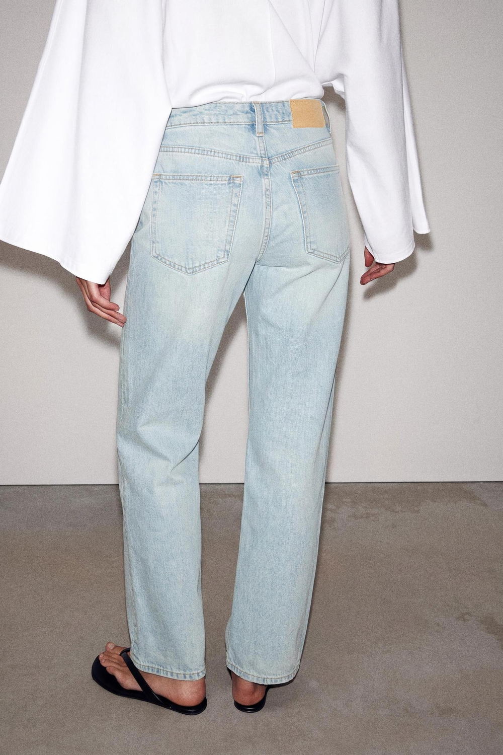 ДЖИНСЫ Z1975 REGULAR С НИЗКОЙ ПОСАДКОЙ — ZARA