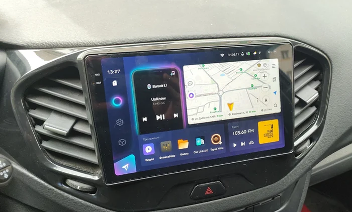 Магнитола для Lada Vesta 2015-2022, Vesta Cross (штатная КЗВ) - Teyes CC3-2K QLed Android 10, Быстрая, SIM-слот, CarPlay