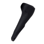 Чёрный нереалистичный мастурбатор с вибрацией Satisfyer Men Wand