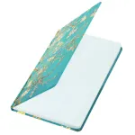 Ежедневник недатированный Brauberg Almond, А5, 128л, твердый, резинка