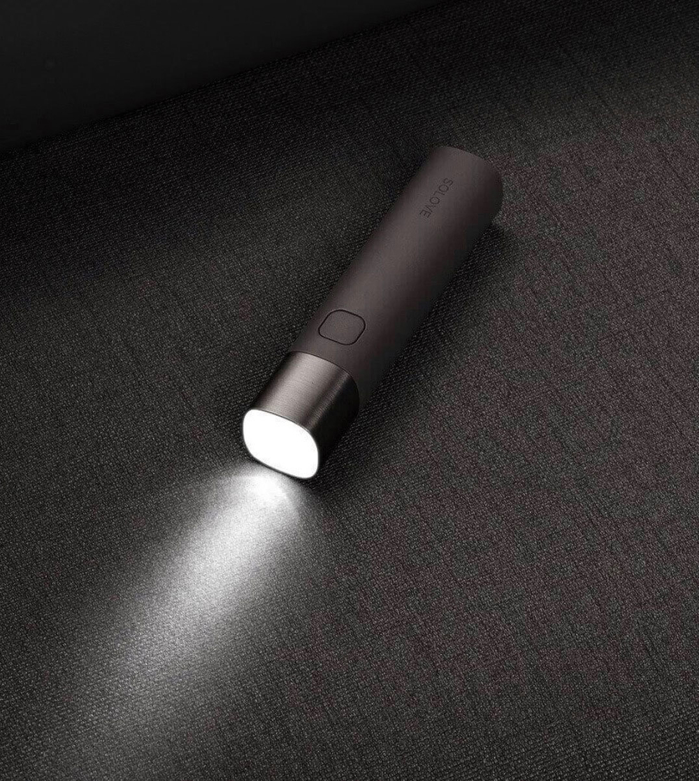 Фонарик портативный Xiaomi SOLOVE 3000mAh Portable Flashlight (X3s Black)