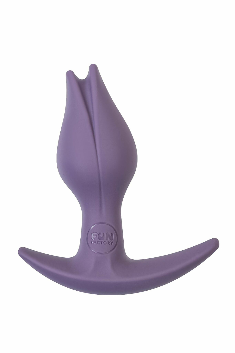 Фиоелетовый анальный стимулятор Bootie Fem - 8,5 см. (Цвет: фиолетовый)