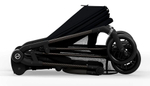 Прогулочная коляска Cybex Melio Carbon Magic Black с дождевиком
