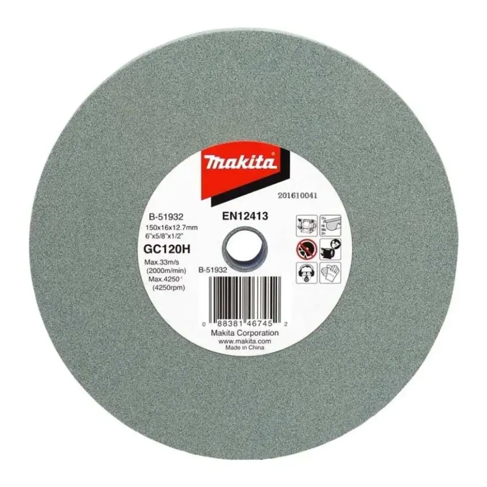 Точильный круг 150х16х12,7 мм GC120H Makita B-51932