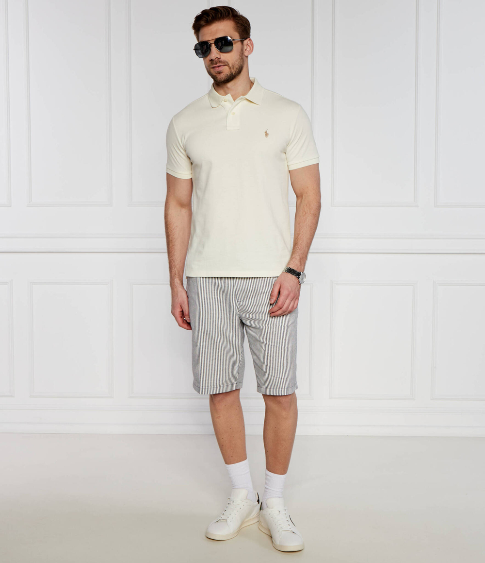 Поло POLO RALPH LAUREN - кремовый(710680784)