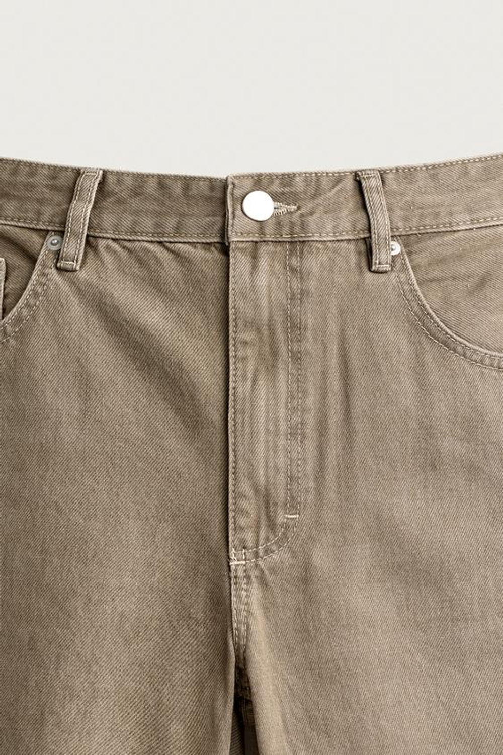 ZARA ДЖИНСЫ REGULAR FIT, ХАКИ
