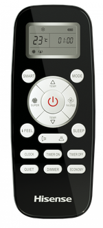 Мульти сплит-система Hisense на 2 комнаты (20+35 кв.м.) Black