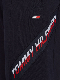Мужские теннисные штаны Tommy Hilfiger Tape Pant - desert sky