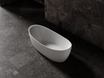 Ванна Солид Серфейс (Solid Surface) Vincea VBT-6S03MW, 1700*800*630, белый матовый, щелевой перелив,