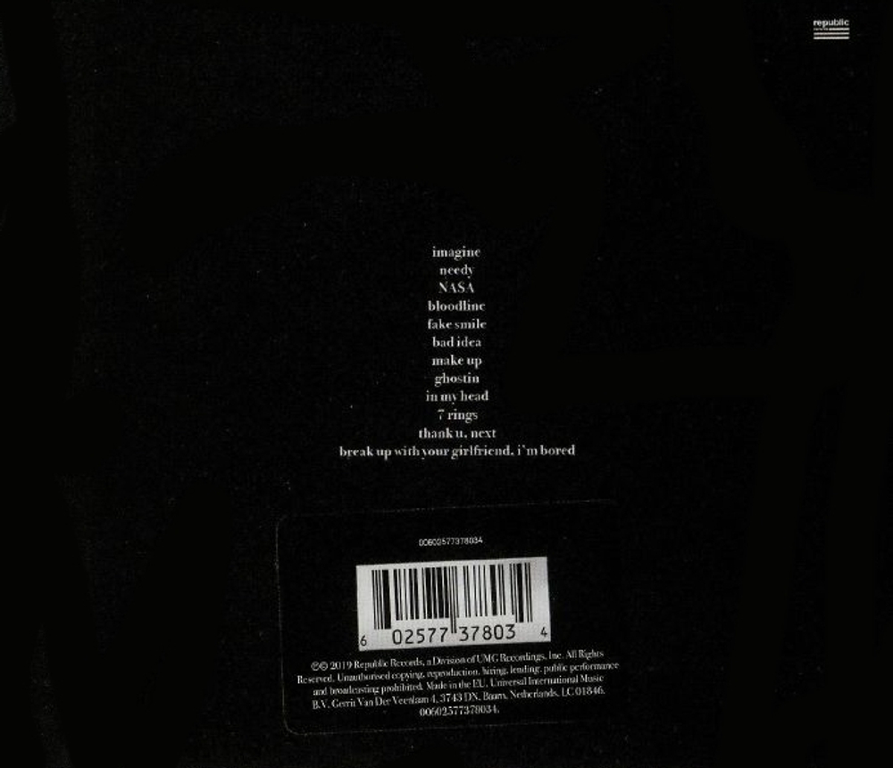 Ariana Grande / Thank U, Next (CD)