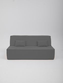 Бескаркасный диван Mollo, велюр, 190х100
