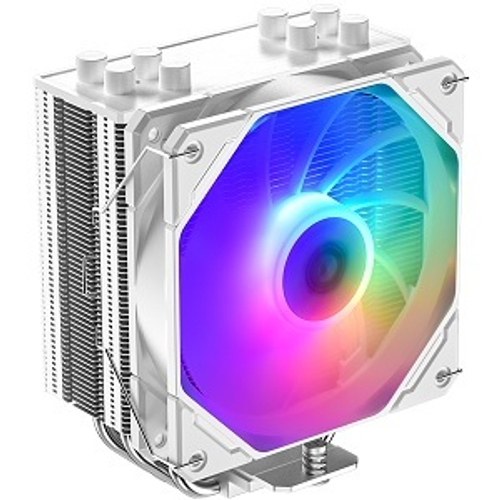 Кулер для процессора ID-COOLING SE-224-XTS ARGB WHITE, S-1700, TDP 220W, белый (SE-224-XTS ARGB WHITE)