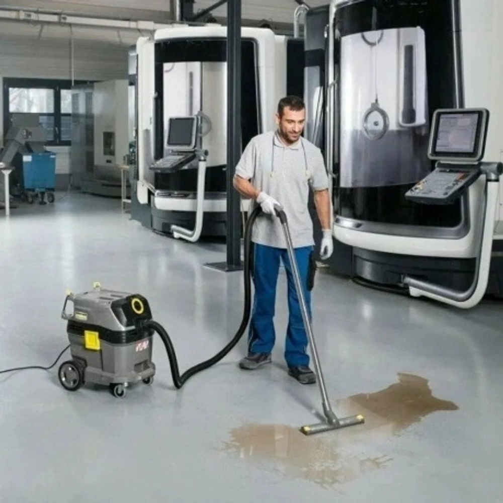 Строительный пылесос Karcher NT 30/1 Tact Te L 1380Вт (уборка: сухая/влажная) серый