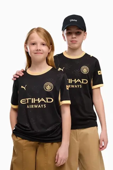 Футболка Puma Manchester City 26/27 Away Junior - черный