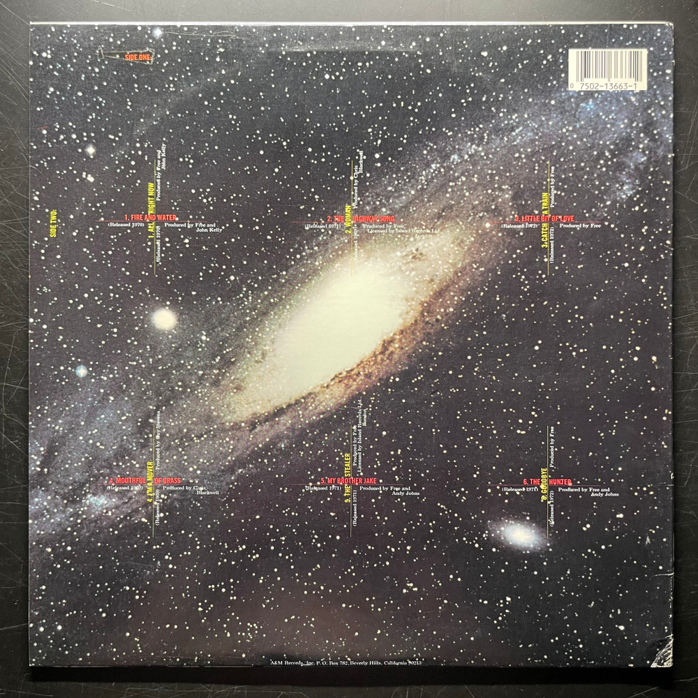 Free ‎– Best Of Free (США 1974г.)