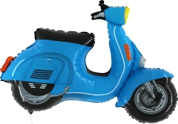 Фигура (38""/97 см) скутер синий В128