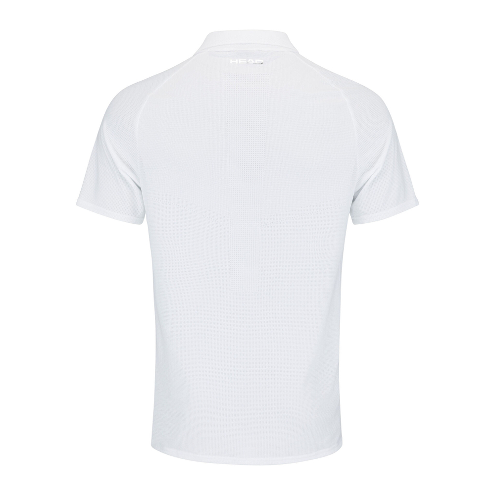 Мужское теннисное поло HEAD Performance Polo Men - White