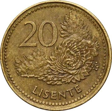 20 лисенте 1998 Лесото