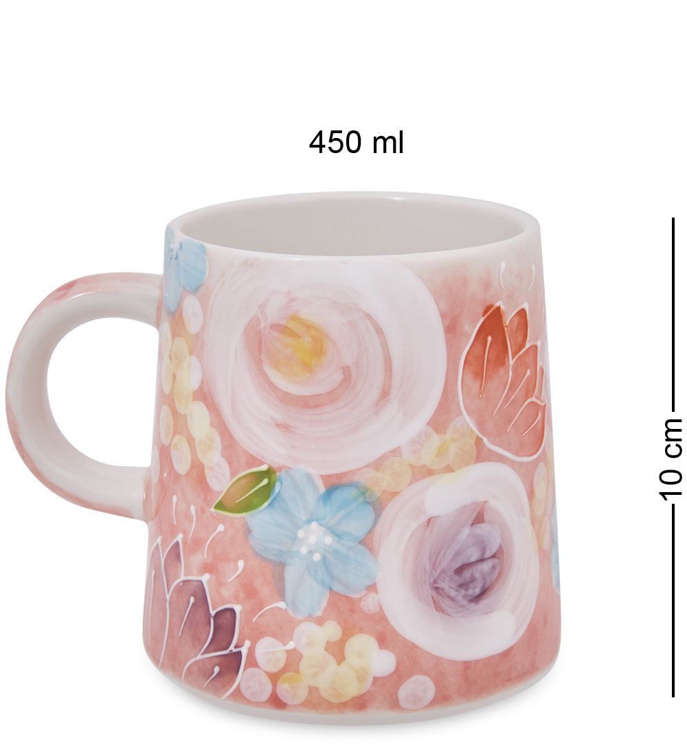MUG-451/4 Кружка «Цветочная поляна»