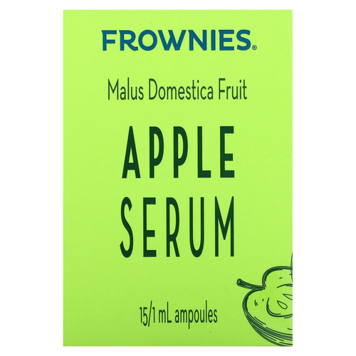 Frownies, сыворотка с яблоком, 15 ампул по 1 мл