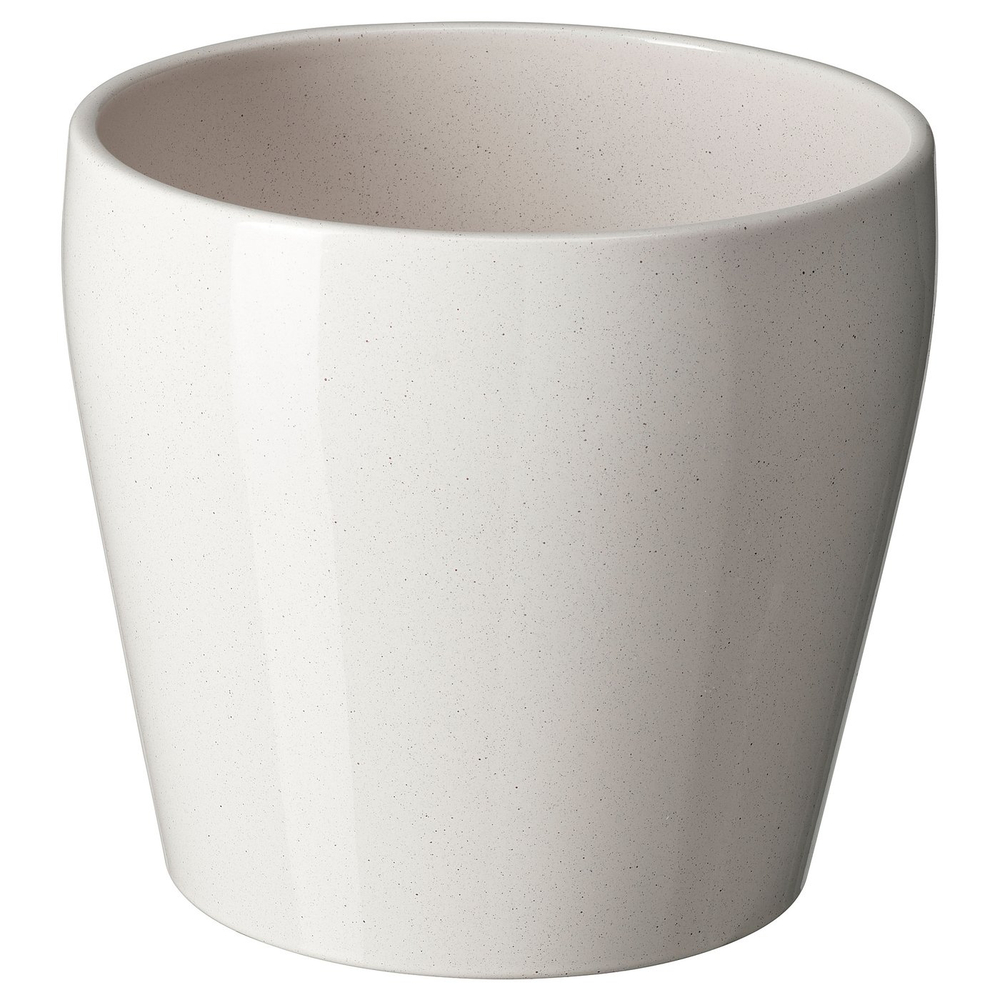 IKEA PERSILLADE  (ИКЕА ПЕРСИЛЛАДЕ)  -  Кашпо - кремовый 15 см