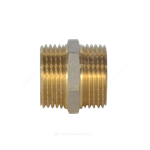 Ниппель латунь никель Ду 20 (3/4") НР 9022 ГОСТ 32585-2013 Aquasfera 9022-02