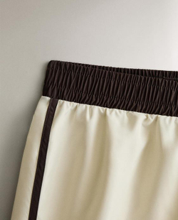 ZARA HOME СПОРТИВНЫЕ ШОРТЫ, ЭКРЮ