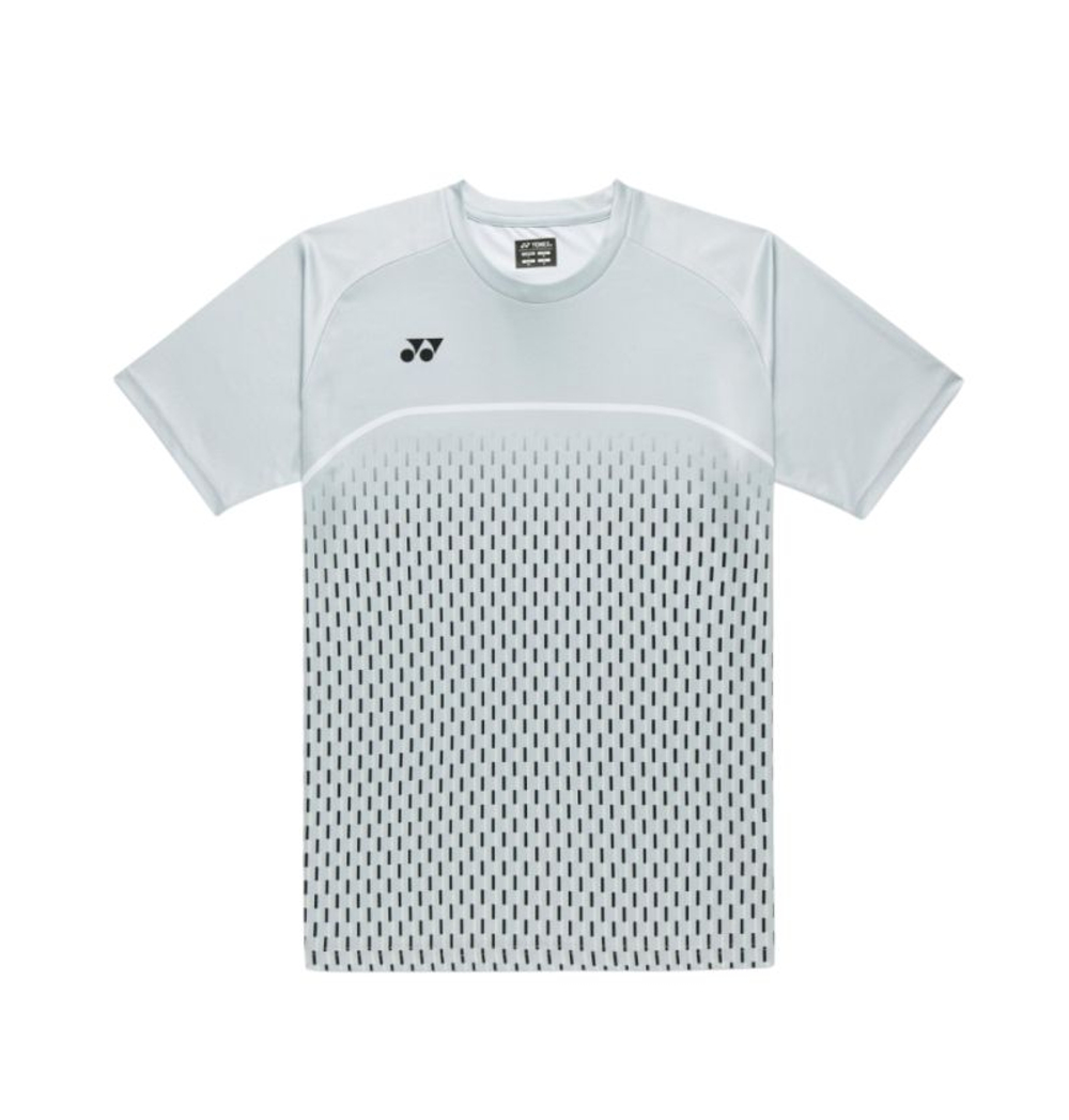 Мужская теннисная футболка Yonex Practice - silver gray