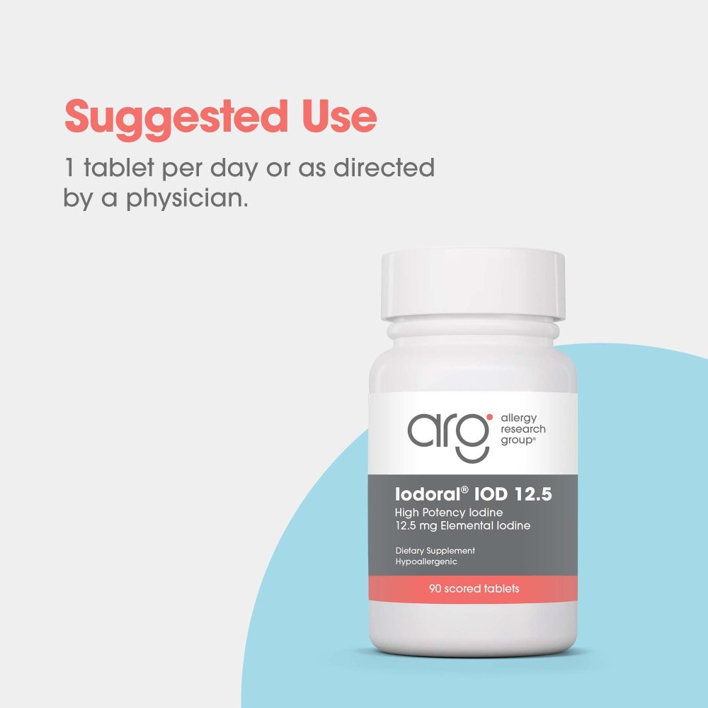 Optimox® Iodoral® 12.5 mg - 180 Tablets
