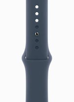 Умные часы Apple Watch Series 9 41mm Silver Al Storm Blue SB S/M GPS (MR903)