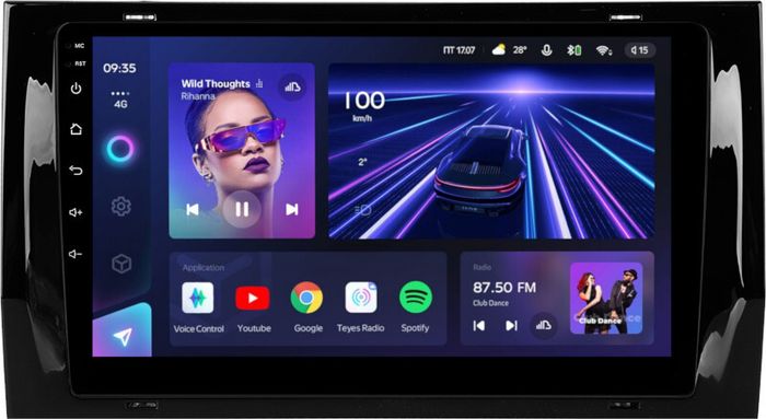 Магнитола для Skoda Kodiaq, Karoq (рамка под 9") - Teyes CC3L на Android 10, CarPlay, 4G SIM-слот