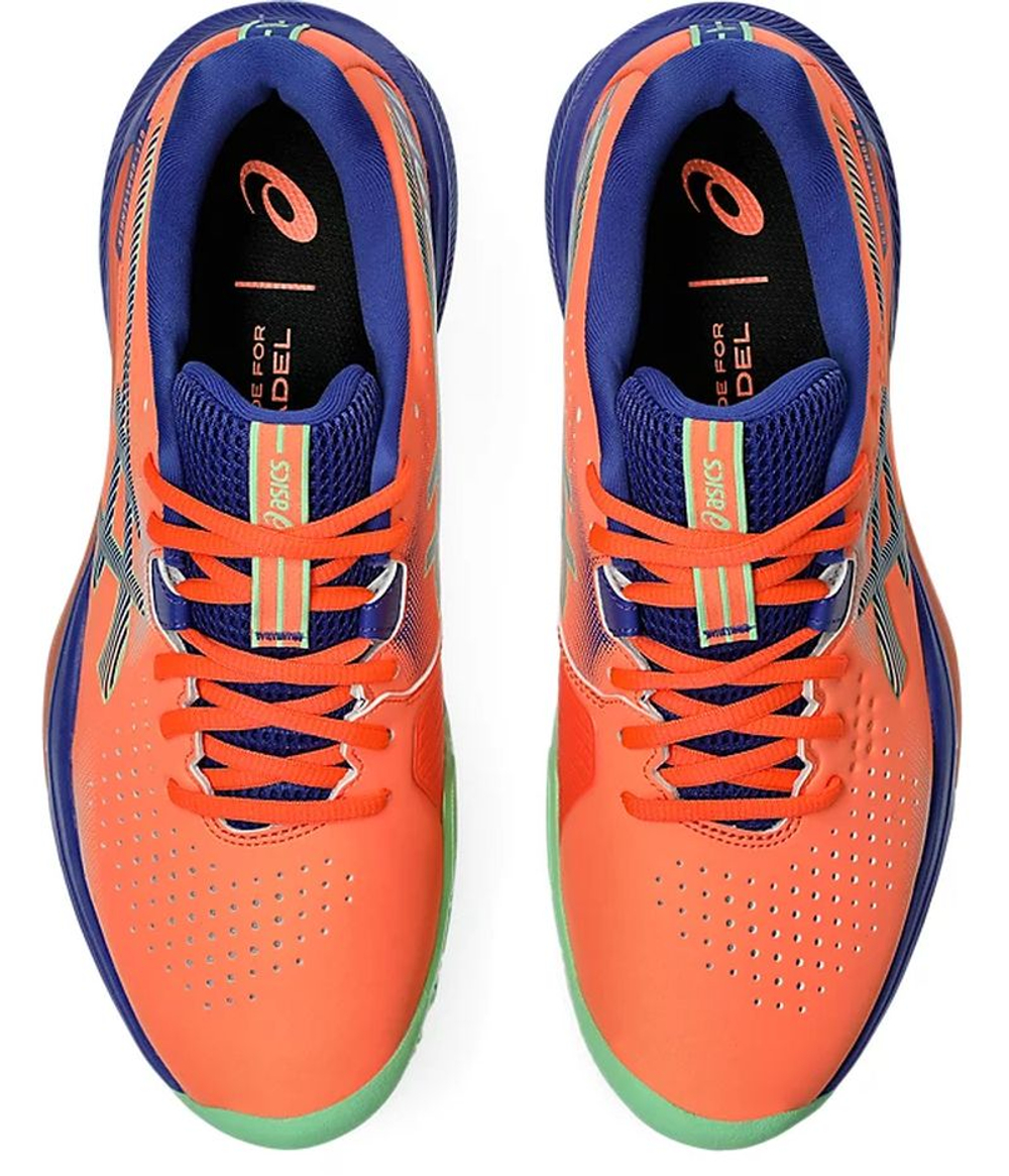 Мужские кросовки для Padel Asics Gel-Challenger 15 Padel - vivid coral/dark cobalt