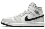 Air Jordan 1 Mid 'Grey Fog' Women's