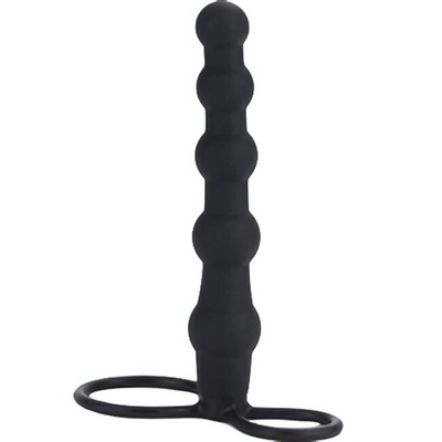 Страпон на пенис Silicone Love Rider (Цвет: черный)