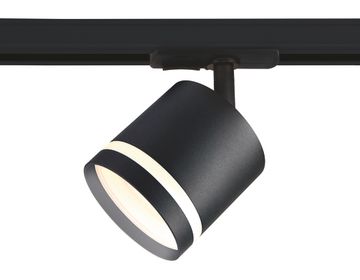 Трековый однофазный светильник со сменной лампой 1*GX53 GL5372 BK чёрный Track System Ambrella
