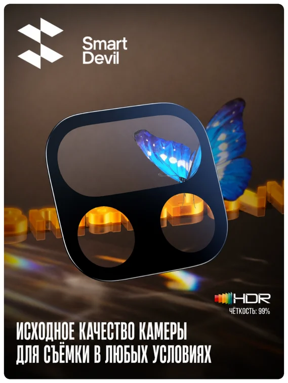 Защитное стекло для блока камер OnePlus 15 с автоматической установкой Smart Devil
