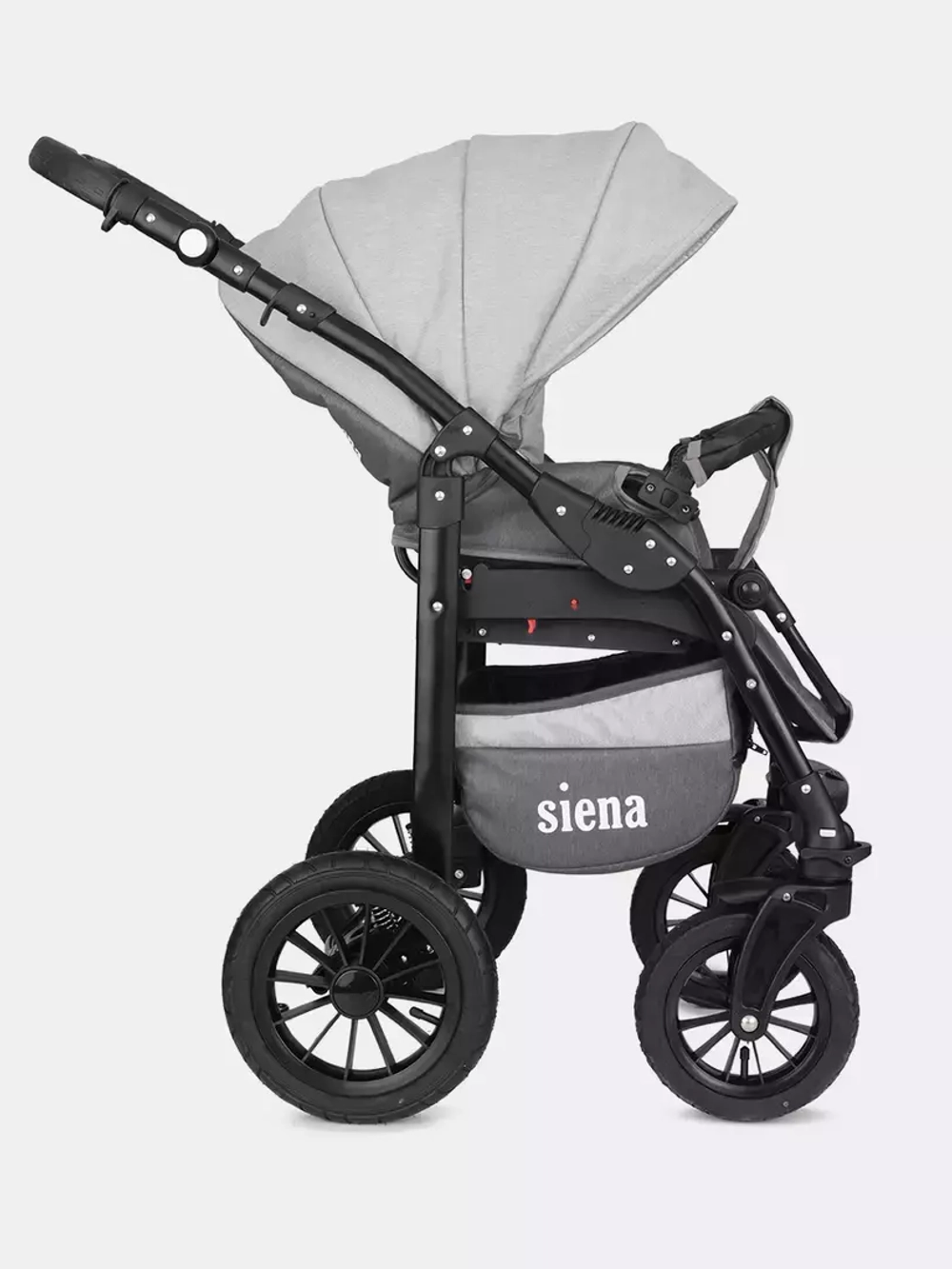 Коляска SIENA   (BartPlast) 04 графит-серый