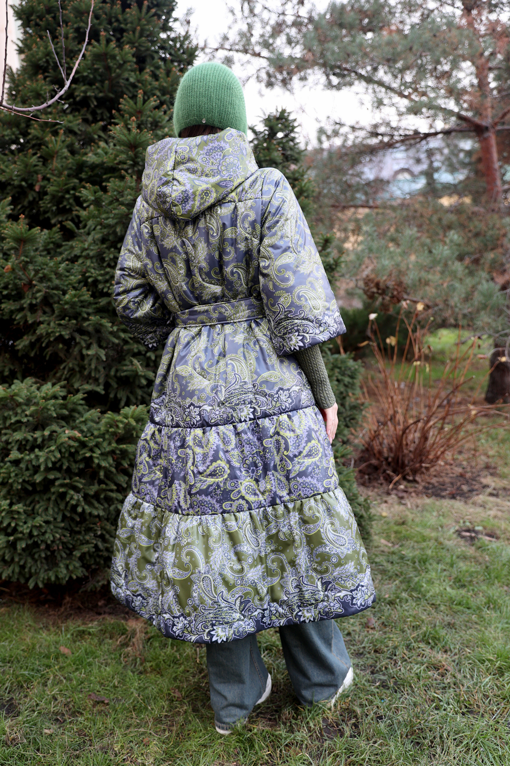 Coat "Kupavna (winter). Polar Owls"