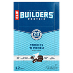 Clif Bar, Builders®, протеиновый батончик, печенье с кремом, 12 батончиков по 68 г (2,4 унции)