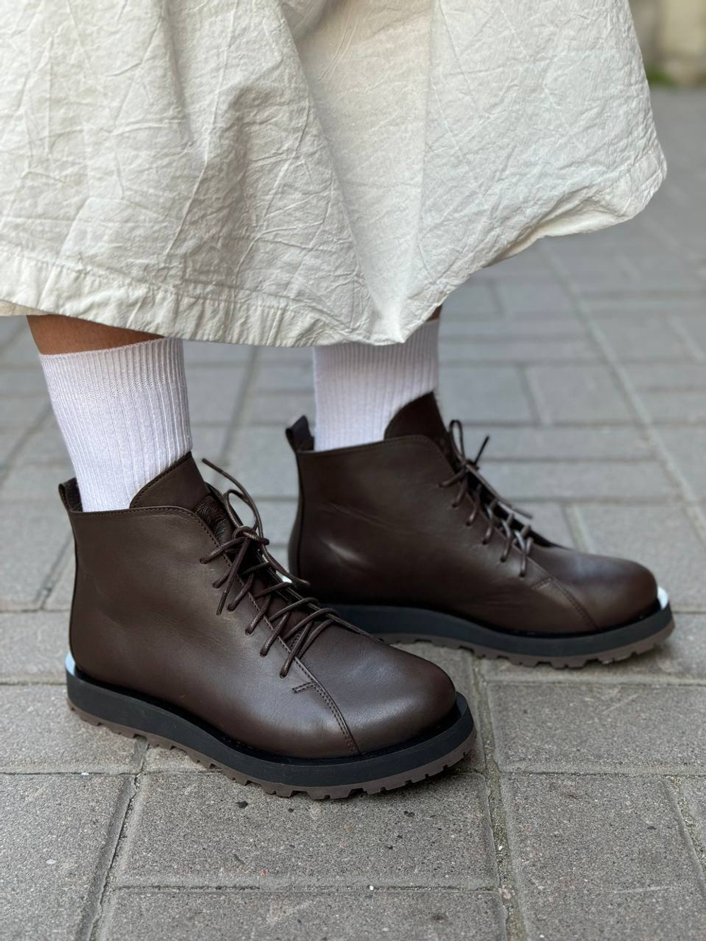 HighShoes brown Michelin