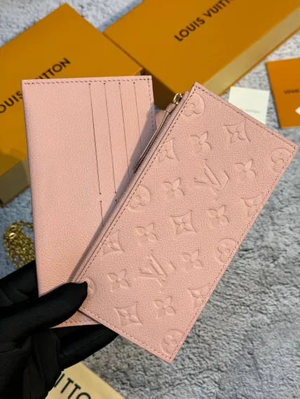 Клатч Louis Vuitton Felicie розовый