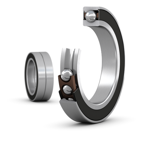 SKF S7010 ACD/P4ADGA — комплект прецизионных радиально-упорных шарикоподшипников 50×80×32 мм