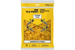 TLSZA112022/Система выравнивания плитки "TLS-Profi", Зажим 1 мм (100 шт.), РФ