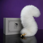UPKO Пробка-хвостик Fox Fur Tail Small Butt Plug