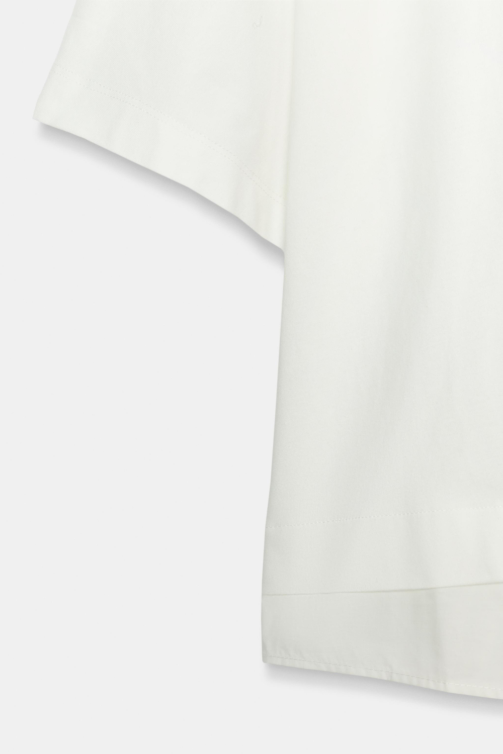 КОМБИНИРОВАННАЯ ФУТБОЛКА ИЗ ХЛОПКА — ZARA