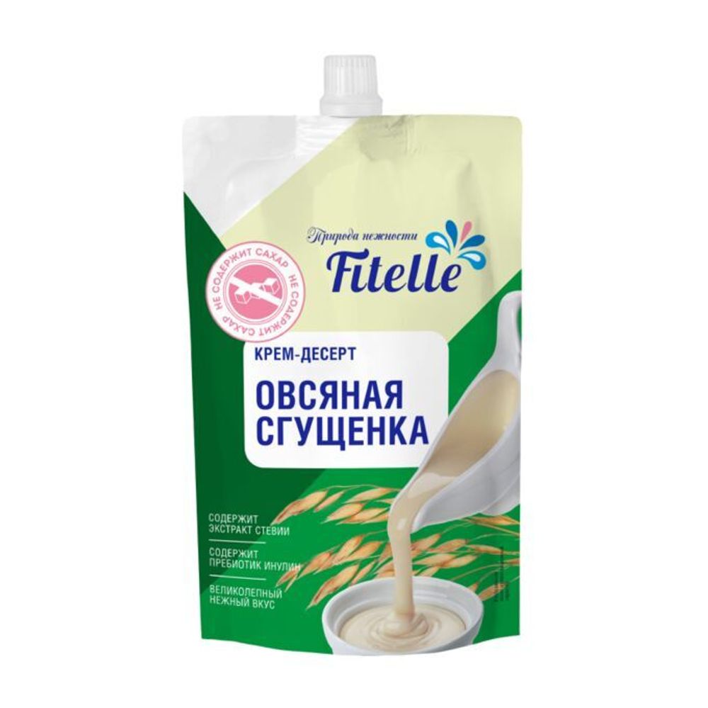 Крем-десерт Fitelle Овсяная сгущенка 100гр